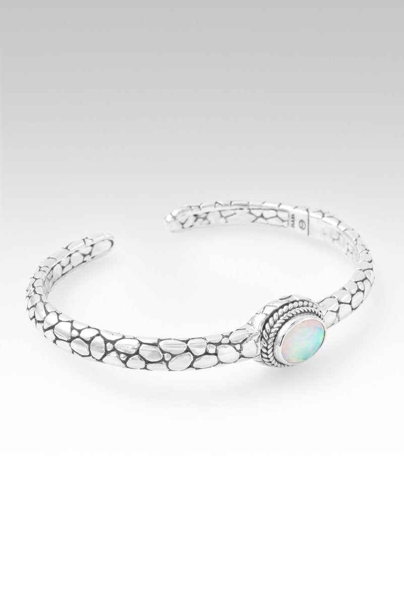 Love One Another Cuff II™ Ethiopian Opal Bracelet - Elegant Jewelry for Women, Gift for Her, Wedding, Anniversary & Special Occasions