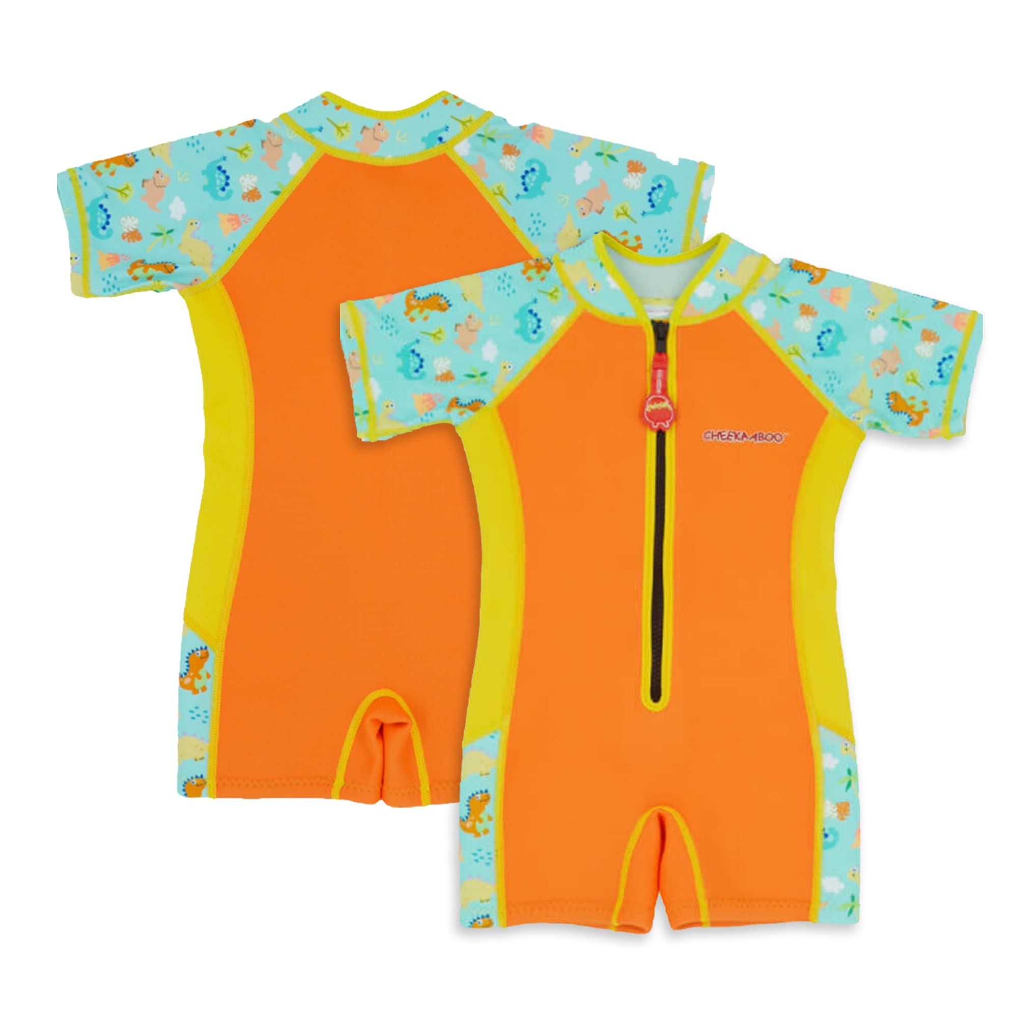 Cheekaaboo Wobbie Kids Swimsuit - UPF50+ Neoprene Thermal Swimwear for Boys & Girls, Beach & Pool Safe Swimsuits for Toddlers - Perfect for Swimming Lessons, Water Parks & Summer Vacations