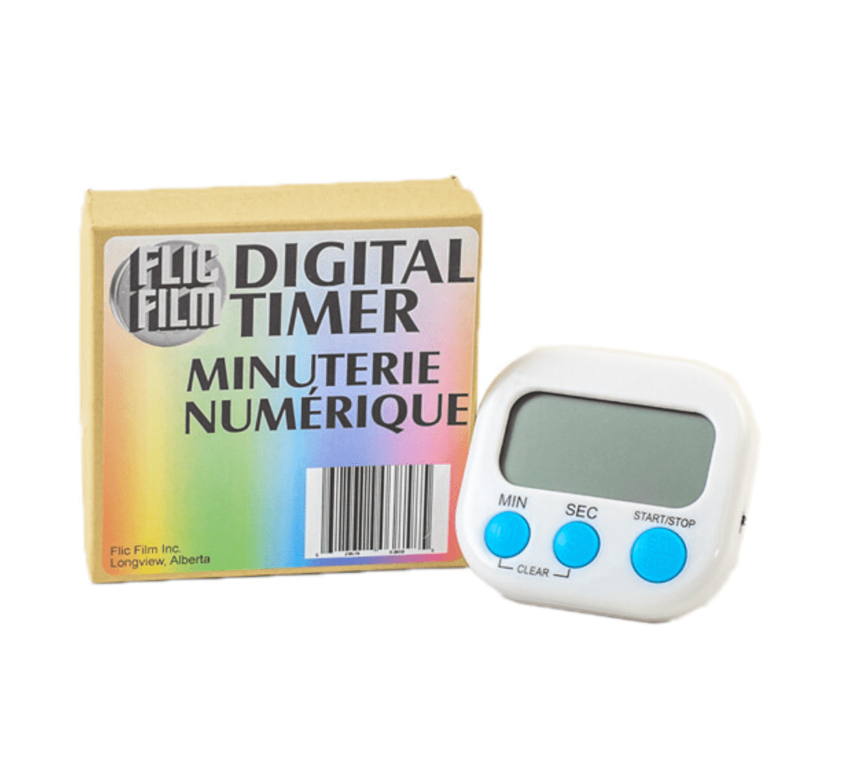 Flic Film Digital Darkroom Timer for Photography - Accurate Film Development & Print Exposure Timing for B&W and Color Processing
