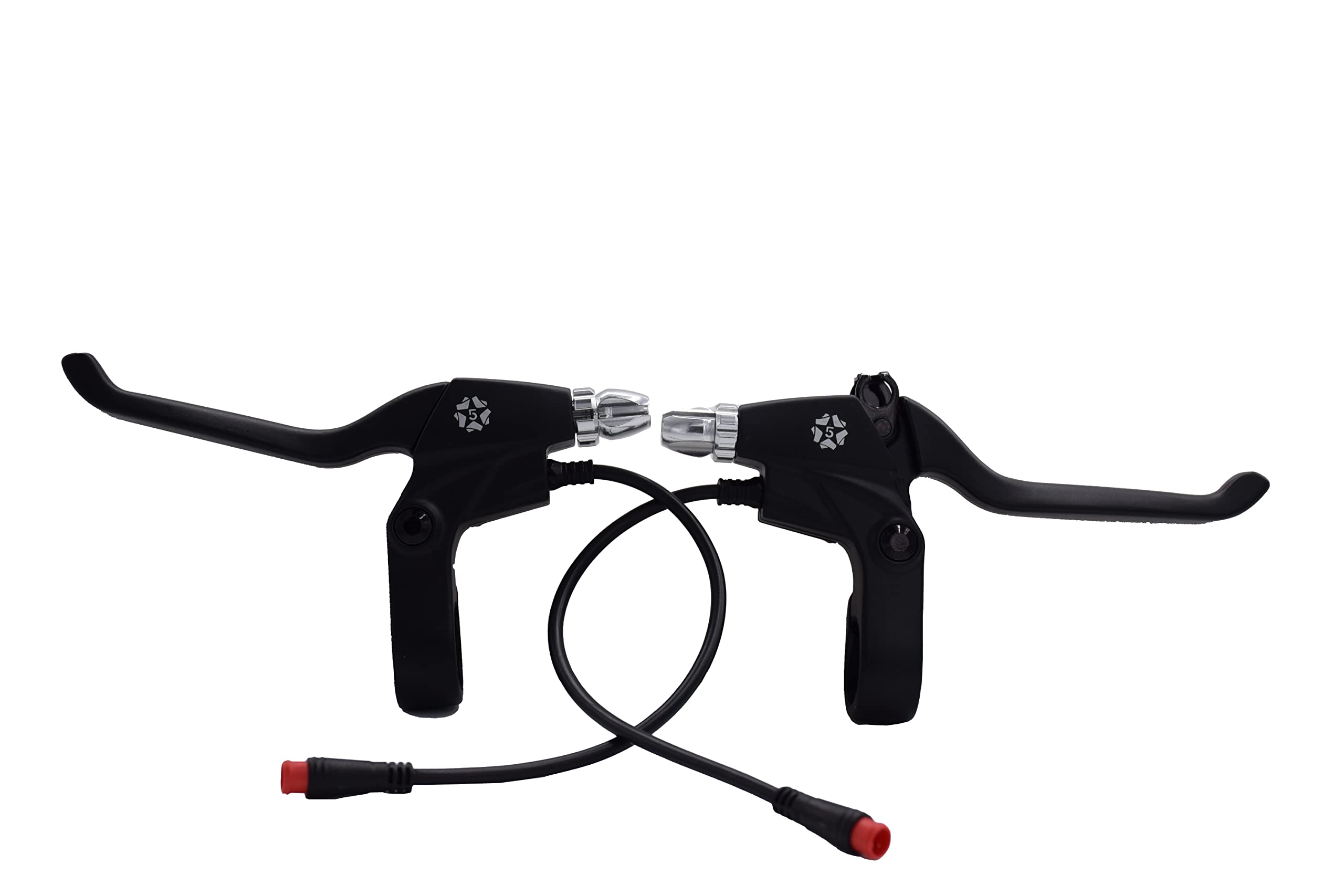 Y&TREFEN Ebike Brake Lever Set - 2 Pin Male Brake Levers for Electric Bicycle - Compatible with 108PDD Models - Perfect for Commuting, Mountain Biking & Urban Riding