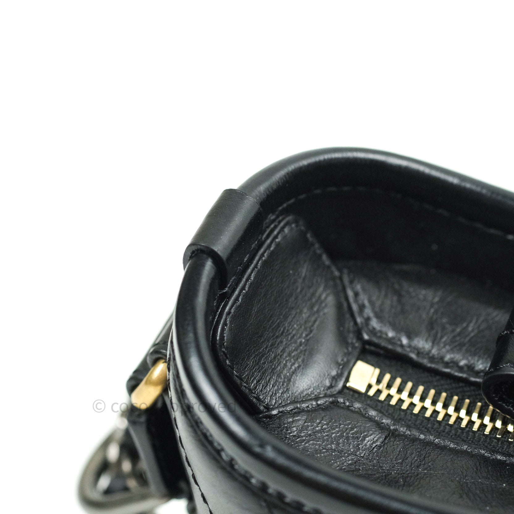 Chanel Small Chevron Gabrielle Hobo Bag in Black Calfskin with Mixed Hardware - Perfect for Everyday Use, Work, and Special Occasions