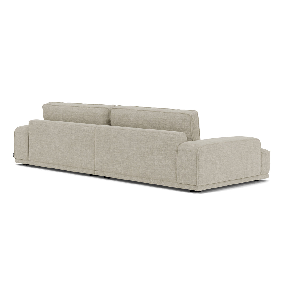 Leonora Fabric 3.5 Seater Sofa - Modern Living Room Couch with Sturdy Frame & Comfortable Cushions | Perfect for Small Spaces, Apartments & Cozy Home Decor