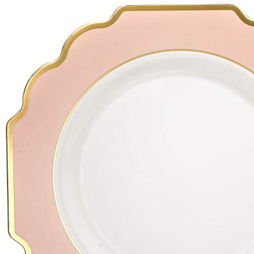 A. Imperial Blush Pink & Gold