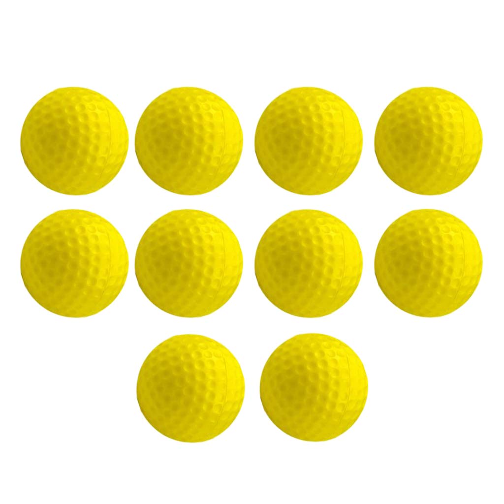 10-Pack Golf Training Balls for Pets & Beginners - 4.2cm Play Aid