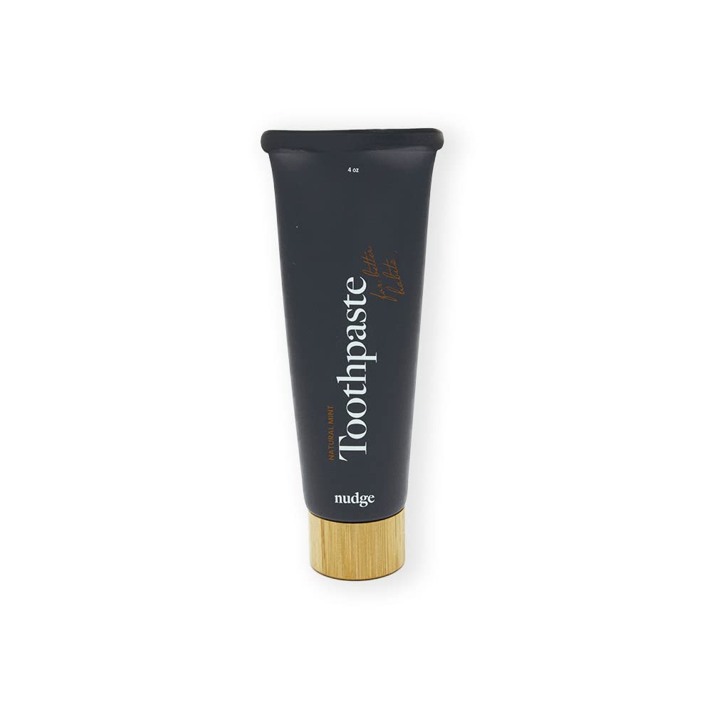 All Natural Toothpaste - Mint & Grapefruit Flavor | Fluoride Free Premium Oral Care for Teeth & Gum Health | Whitening & Fresh Breath for Daily Use