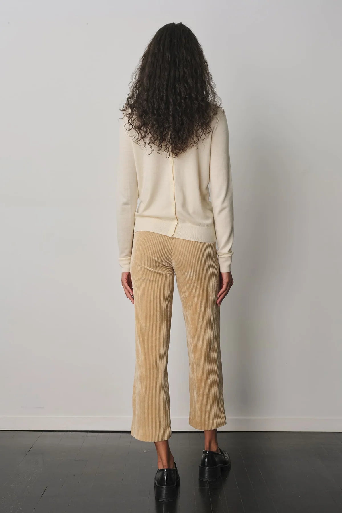 Alex Men's Corduroy Pants in Khaki - Comfortable Casual Wear for Fall & Winter Outfits