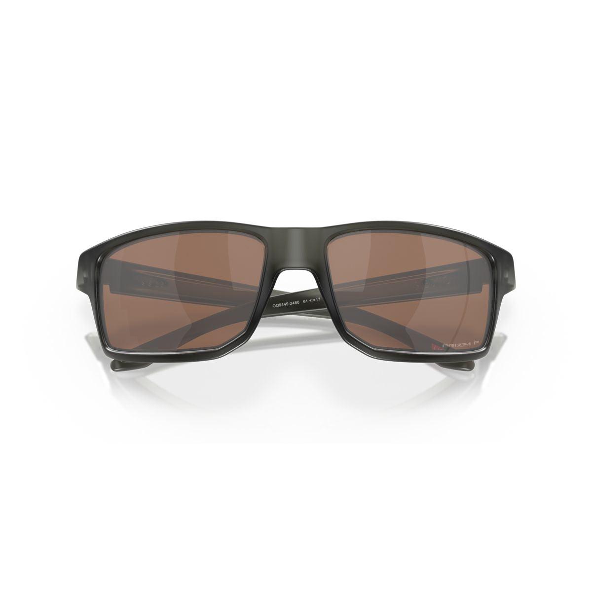 Oakley Gibston Sunglasses Matte Grey Smoke with Prizm Tungsten Polarized Lenses - 0OO9449 944924 - Perfect for Outdoor Sports, Driving & Everyday Fashion