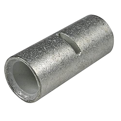 Seachoice Brazed Non-Insulated Butt Connectors - 25 Pack (3 Packs) - Marine & Automotive Electrical Wiring Connections for Boats, RVs, Trucks