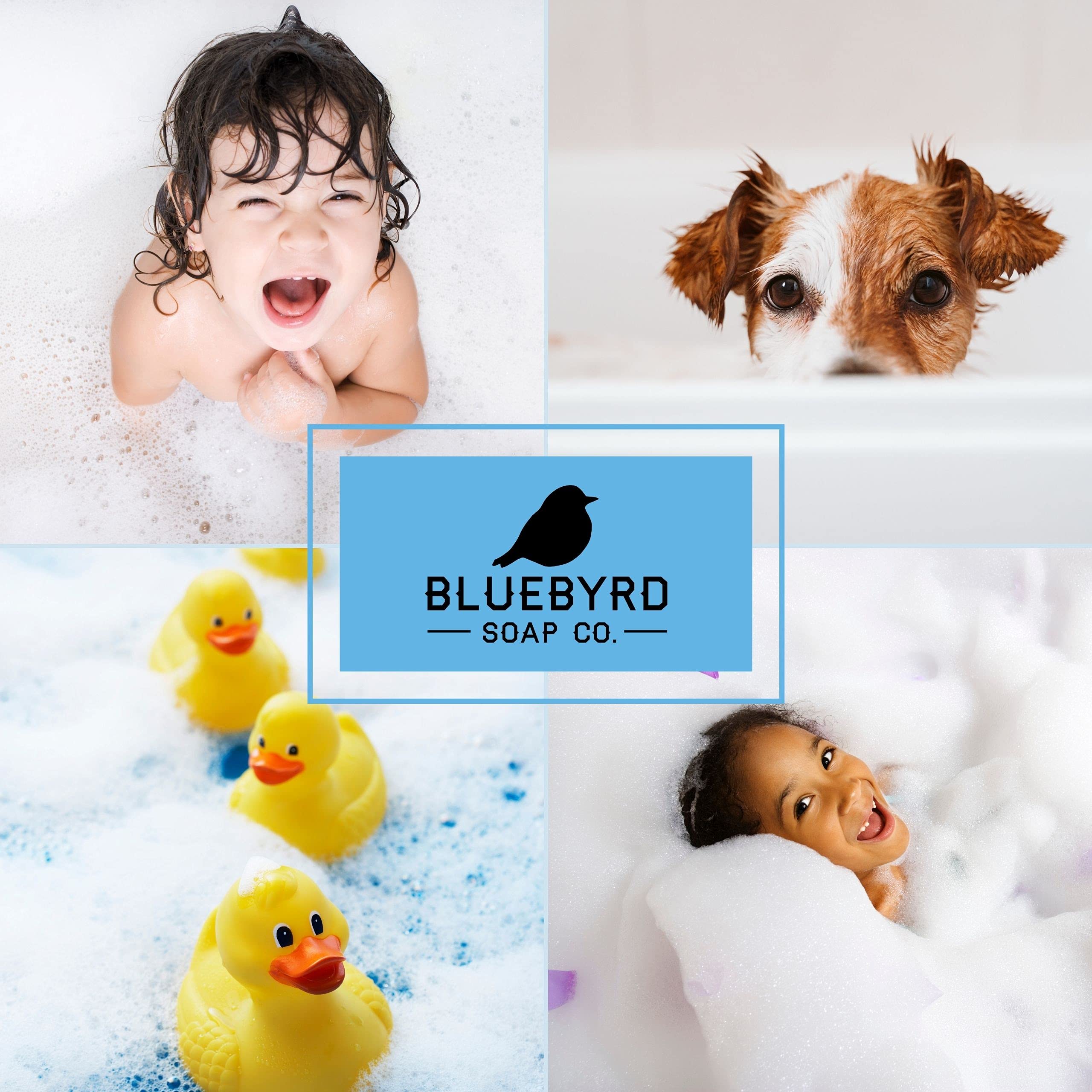 Bluebyrd Soap Co. Monkey Farts Vegan Soap Bar - Handmade Natural Olive & Coconut Oil Soap for Kids & Teens | Fruity Scented Body Wash | Perfect for Bath Time, Birthday Gifts & Sensitive Skin Care