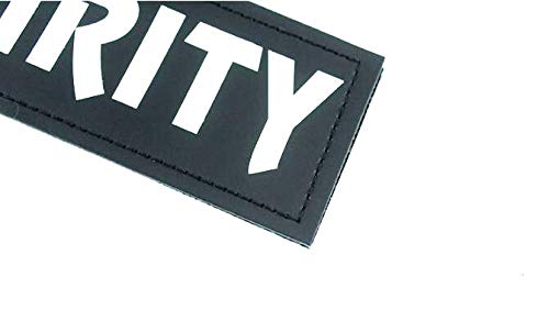 Reflective Dog Patches with Hook Backing - Service Dog, Emotional Support, Therapy Dog Training Patches for Vests, Harnesses & Collars | High Visibility Safety Gear for Night Walks and Outdoor Adventures