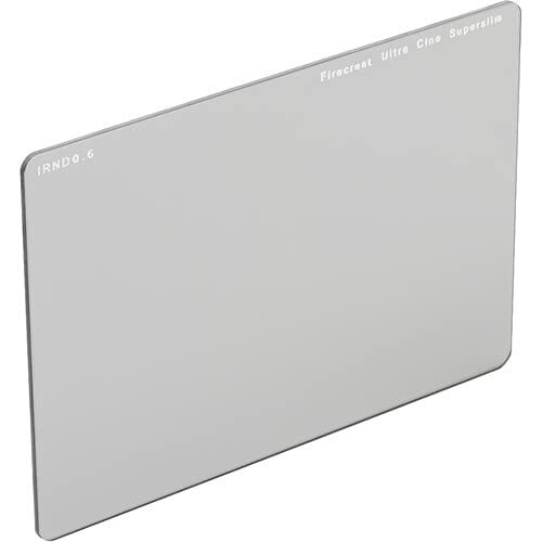 Formatt Hitech Firecrest Ultra Cine Superslim 4x5.65 IRND 0.6 Filter - Professional Cine Camera ND Filter for Filmmaking, Photography, and Video Production
