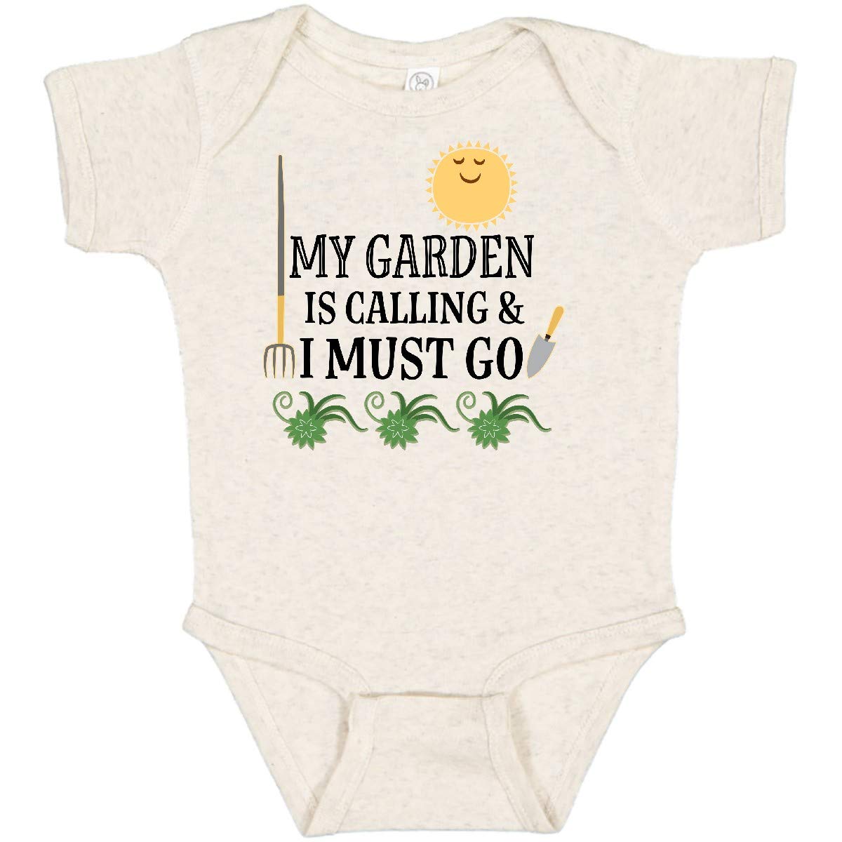 Inktastic Funny Gardening Baby Bodysuit - 