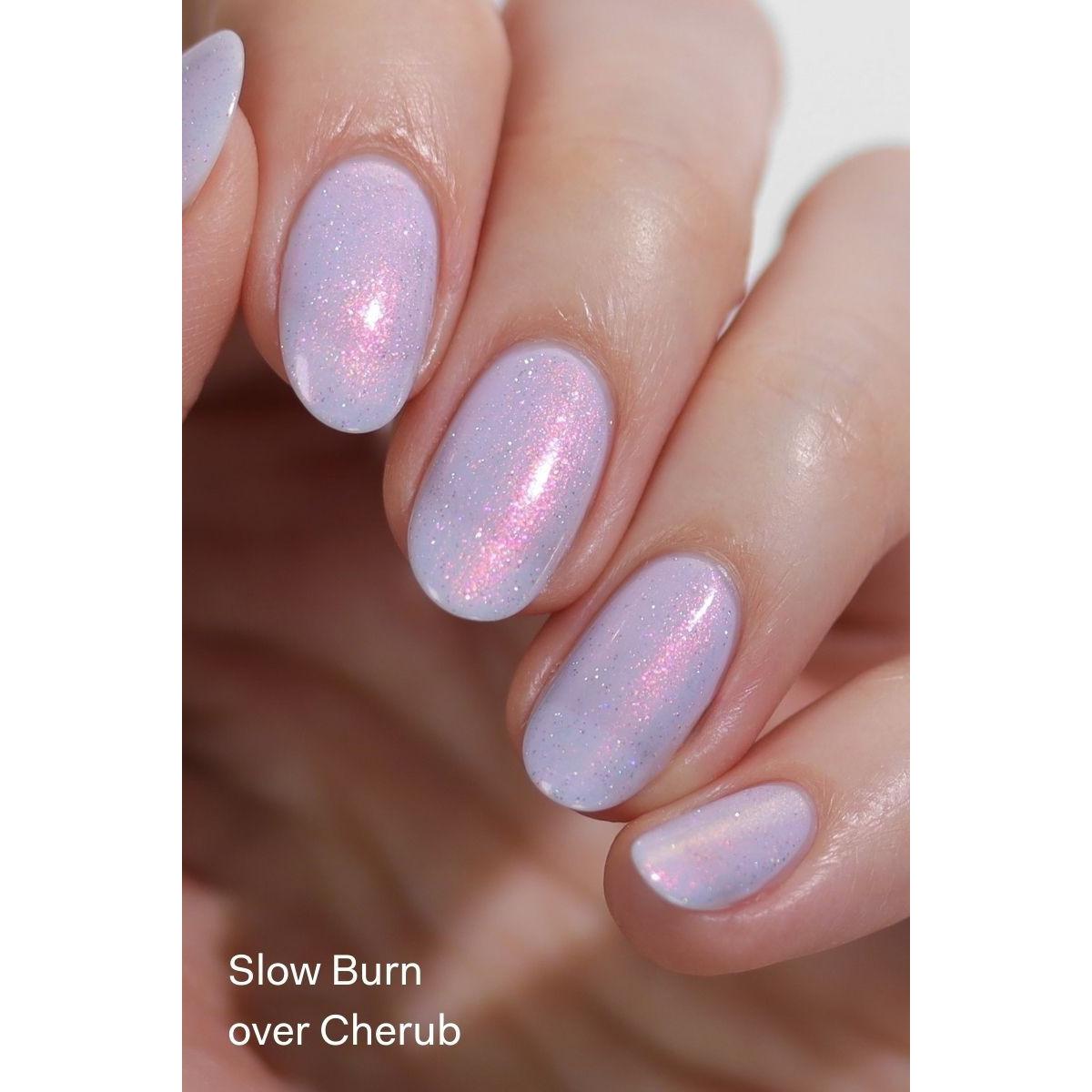 Cirque Colors Slow Burn Nail Polish - 0.37 oz Long-Lasting Vegan Nail Lacquer for Manicures & Pedicures - Perfect for Everyday Wear & Special Occasions