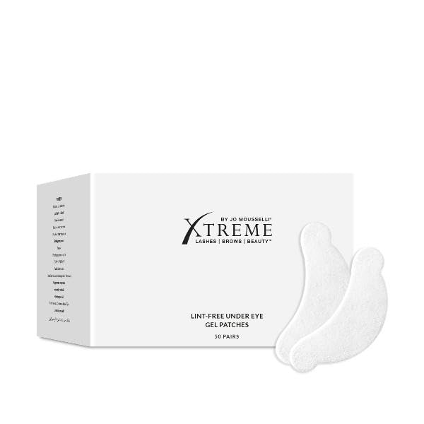 Xtreme Lashes Lint-Free Hydrating Under Eye Gel Patches | 50 Pairs for Dark Circles, Puffiness & Wrinkles | Perfect for Skincare Routine, Travel & Spa Days