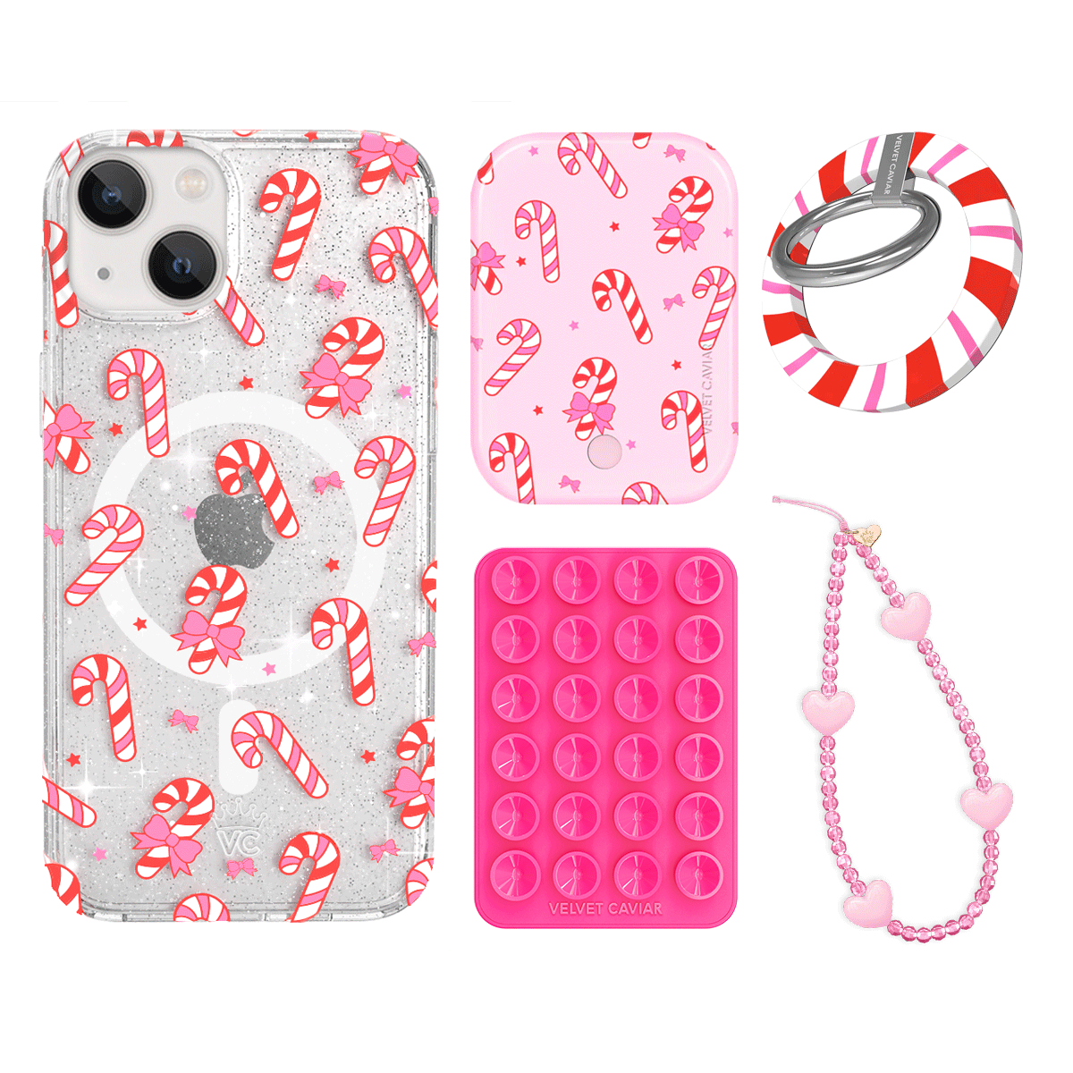 Peppermint Princess iPhone Case with Grip - Anti-Slip Protective Phone Cover for iPhone 13/14/15 Pro Max - Cute Mint Green Aesthetic Design for Women & Girls - Perfect for Work, Gym, and Everyday Use