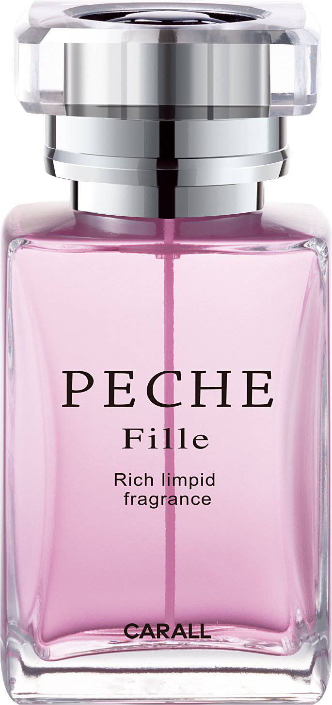 Premium Car Air Freshener - Peche Fille Rich Limpid Fragrance 268g | Long-Lasting Japanese Perfume for Cars & Home | Fresh Scent for Vehicles, Offices & Living Spaces