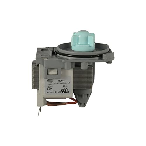 Genuine WD26X10049 Dishwasher Drain Pump with Screws - Compatible with 1811036, AH3486939, EA3486939, PS3486939 - Replacement Part for GE, Hotpoint, Kenmore Dishwashers - Perfect for DIY Repairs and Home Maintenance
