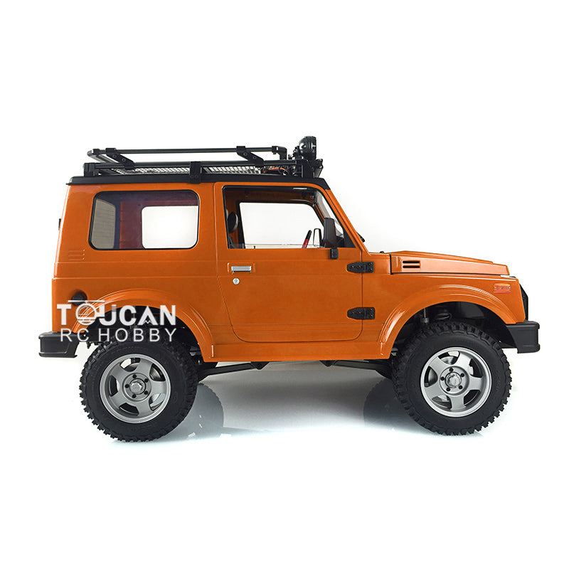 1/6 Scale Capo Assembled RC Crawler SIXER1 - Plastic Painted Cabin, Metal Chassis, Motor, Servo, ESC, I6S Light System for Off-Road Adventure & Scale Modeling