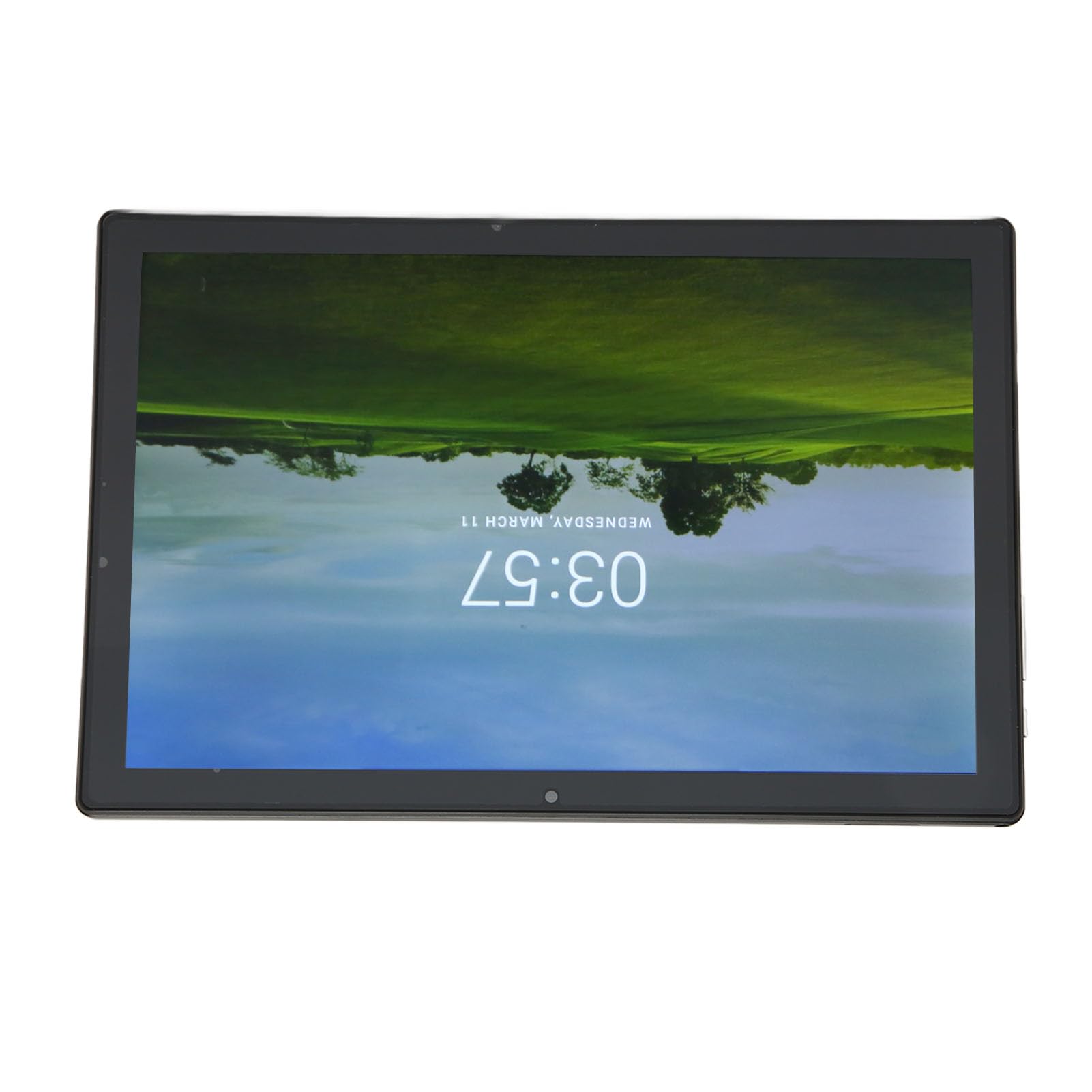 DAUZ 10.1 Inch Android Tablet with 6GB RAM 64GB Storage, 2MP Front Camera - Portable Black Tablet for Work, Study & Entertainment