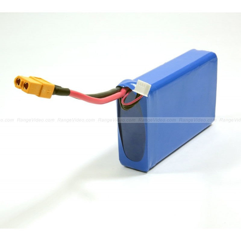 High Capacity 6100mAh 11.1V Rechargeable Li-ion Battery for Drones & RC Models - Long Lasting Power for Aerial Photography, FPV Racing & Outdoor Adventures