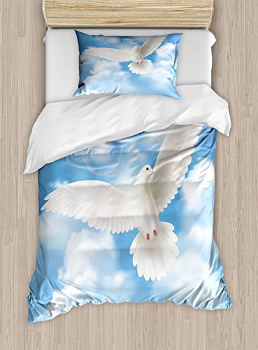 Azure Blue Pale Taupe