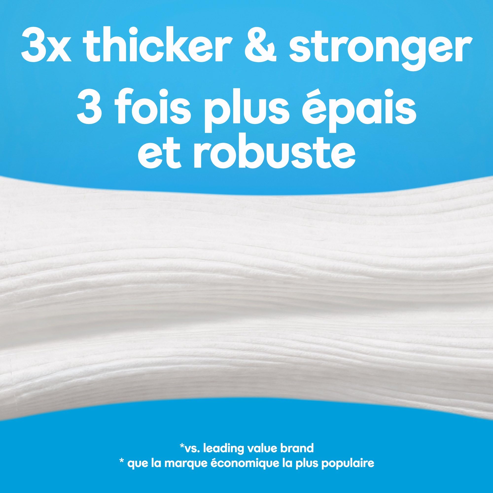 Cottonelle Ultra Clean & Strong Toilet Paper - 12 Mega Rolls (Equivalent to 48 Regular Rolls) | 284 Sheets Per Roll | Soft, Durable & Septic-Safe Bathroom Tissue for Home & Office Use