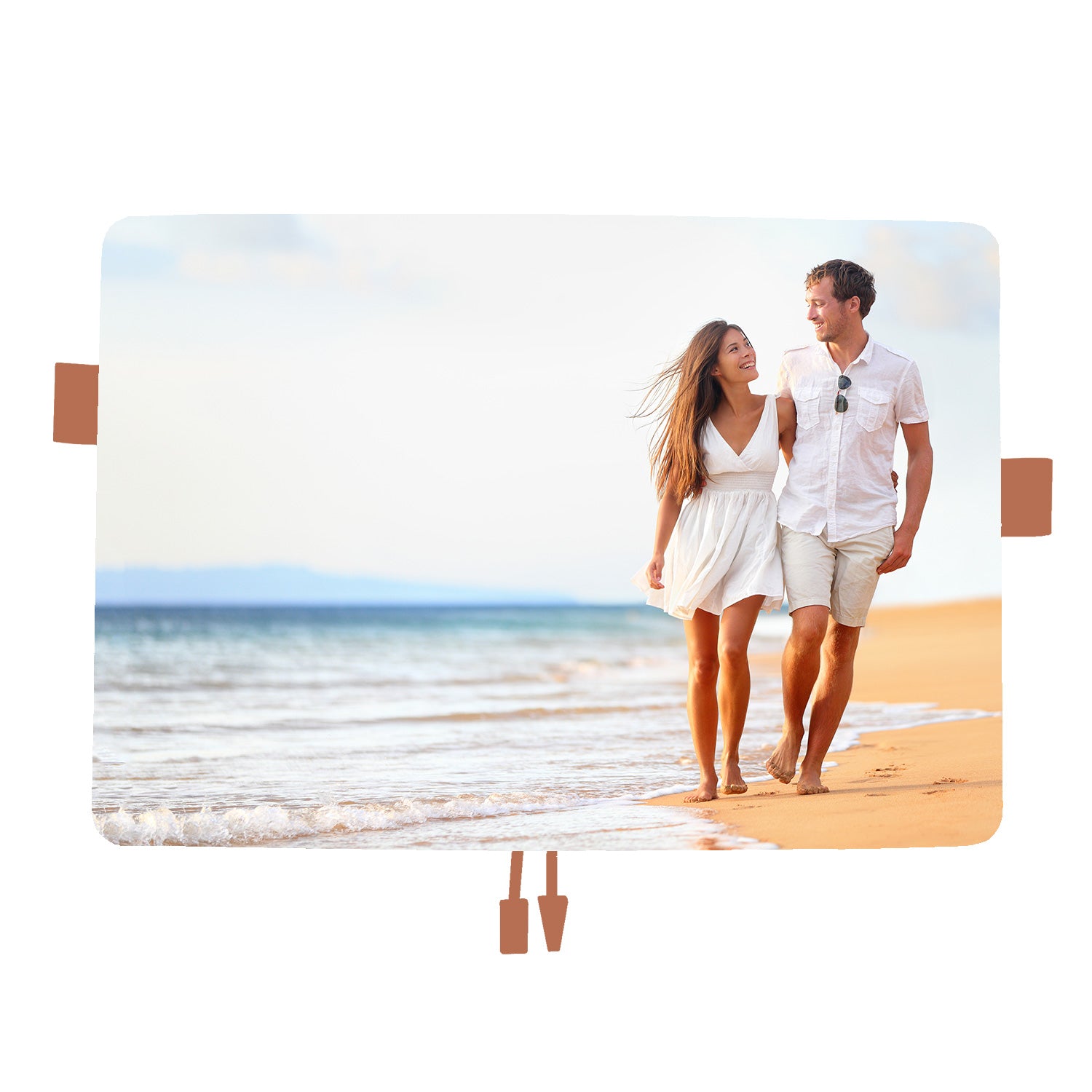 Personalized Single Photo Diary - Customizable Memory Book for Journaling, Scrapbooking & Gift Giving | Perfect for Travel, Wedding & Special Occasions