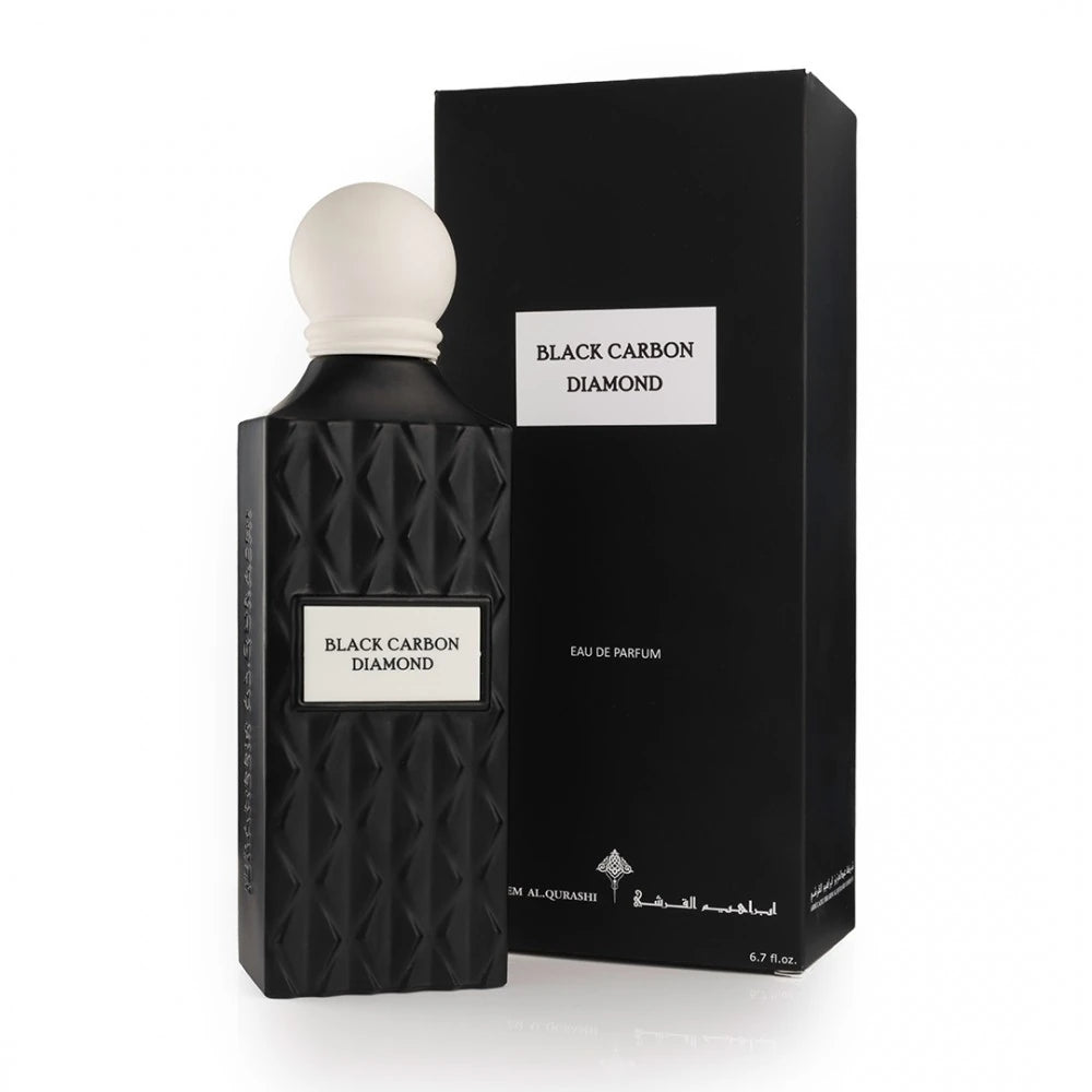 Premium Black Carbon Diamond Eau de Parfum 150ml for Men - Luxury Fragrance for Date Night, Special Occasions & Everyday Elegance