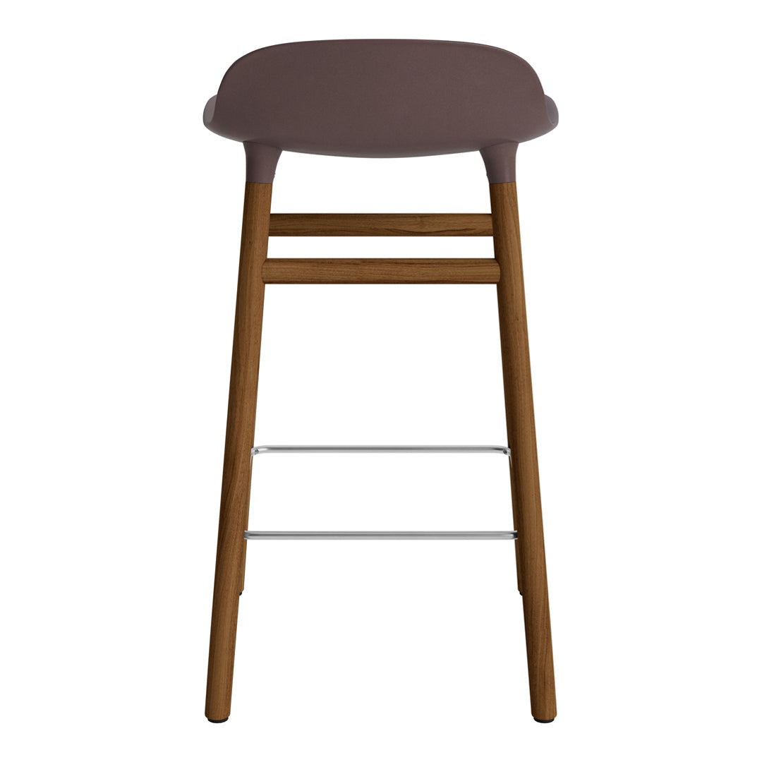 Modern Wooden Counter Stool with Sturdy Wood Legs - Perfect for Kitchen Islands, Bars, and Breakfast Nooks