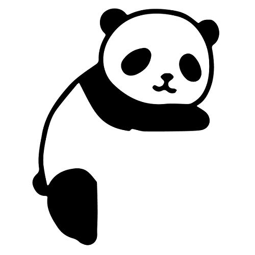 Panda Sticker Bomb Vinyl Decal - Gloss Black for Laptops & Cars