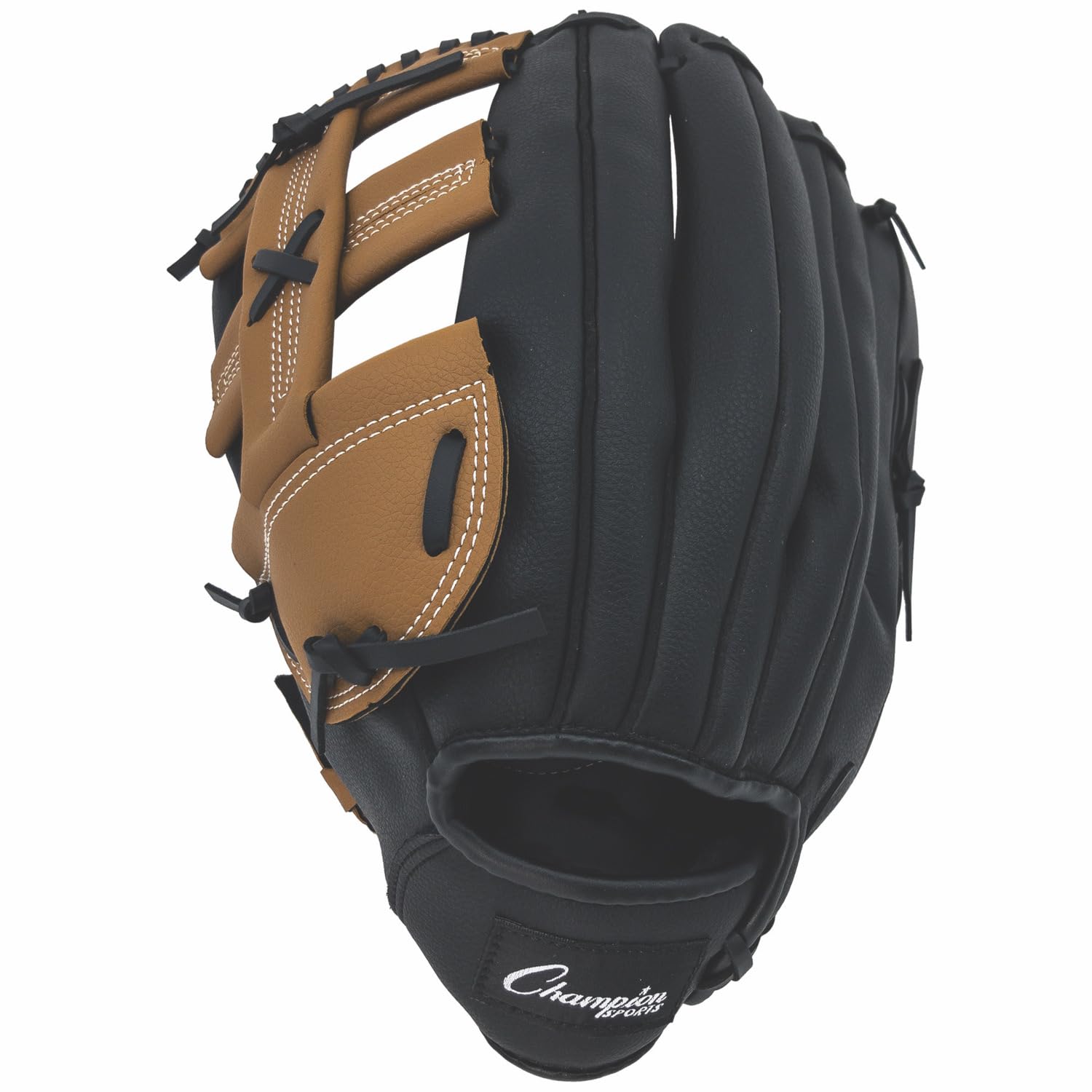 Champion Sports Glove - Premium Synthetic Leather Front & Back for Baseball, Softball & Training - Durable & Comfortable for Athletes & Outdoor Sports