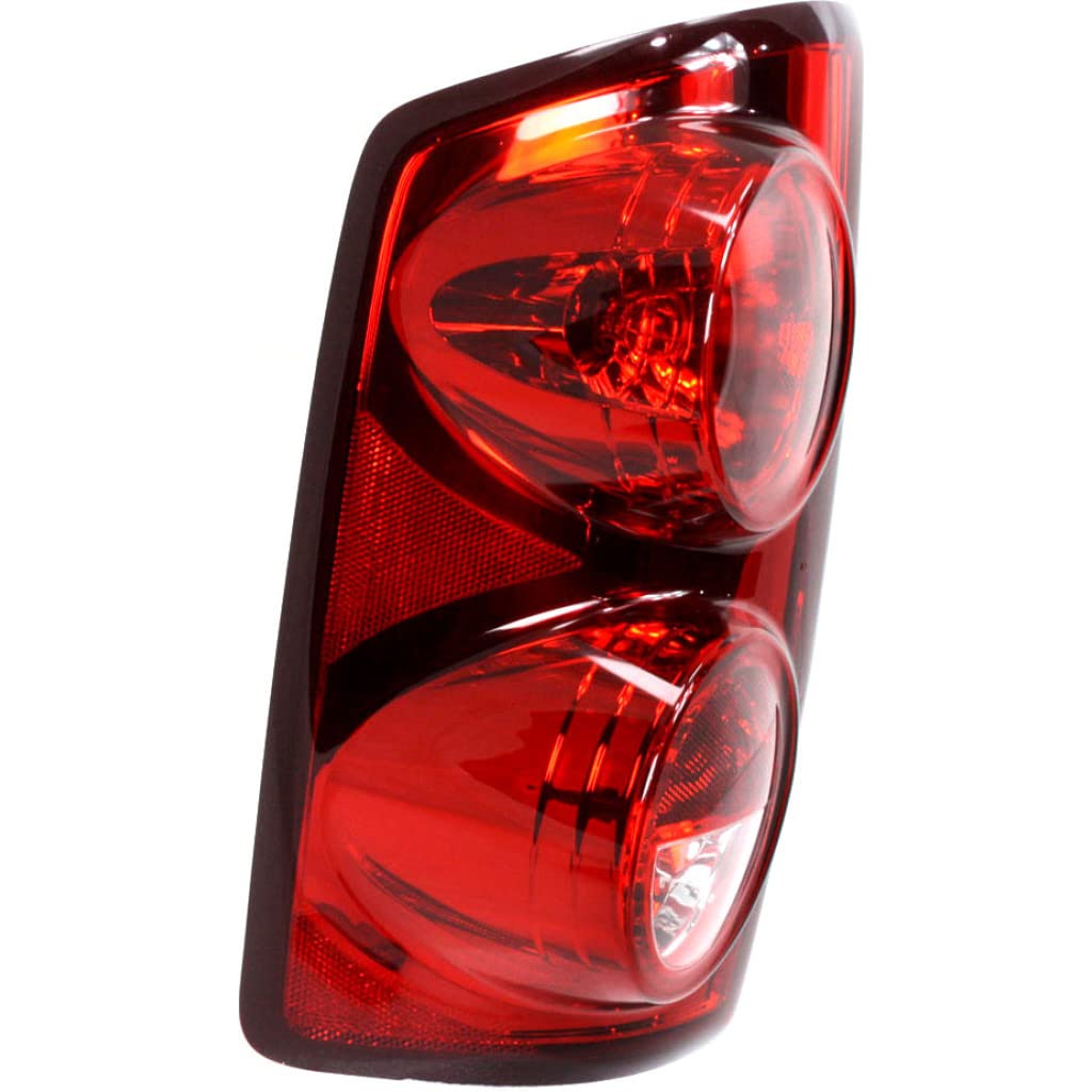 2007-2009 Dodge Ram 2500/3500 Driver Side Tail Light Assembly Replacement - Compatible with CH2800165 & 55277303AC | Perfect for Night Driving & Enhanced Vehicle Safety
