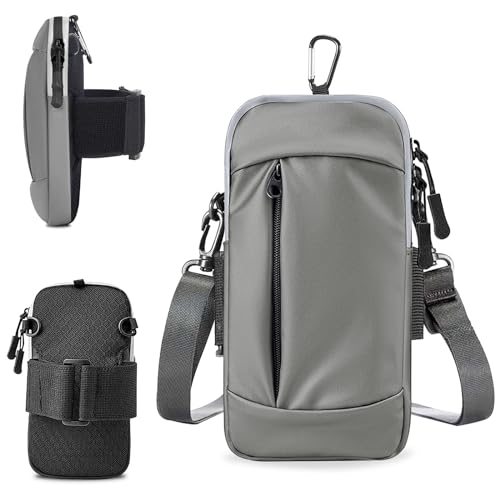 4-Grey with Crossbody Bag&Hook