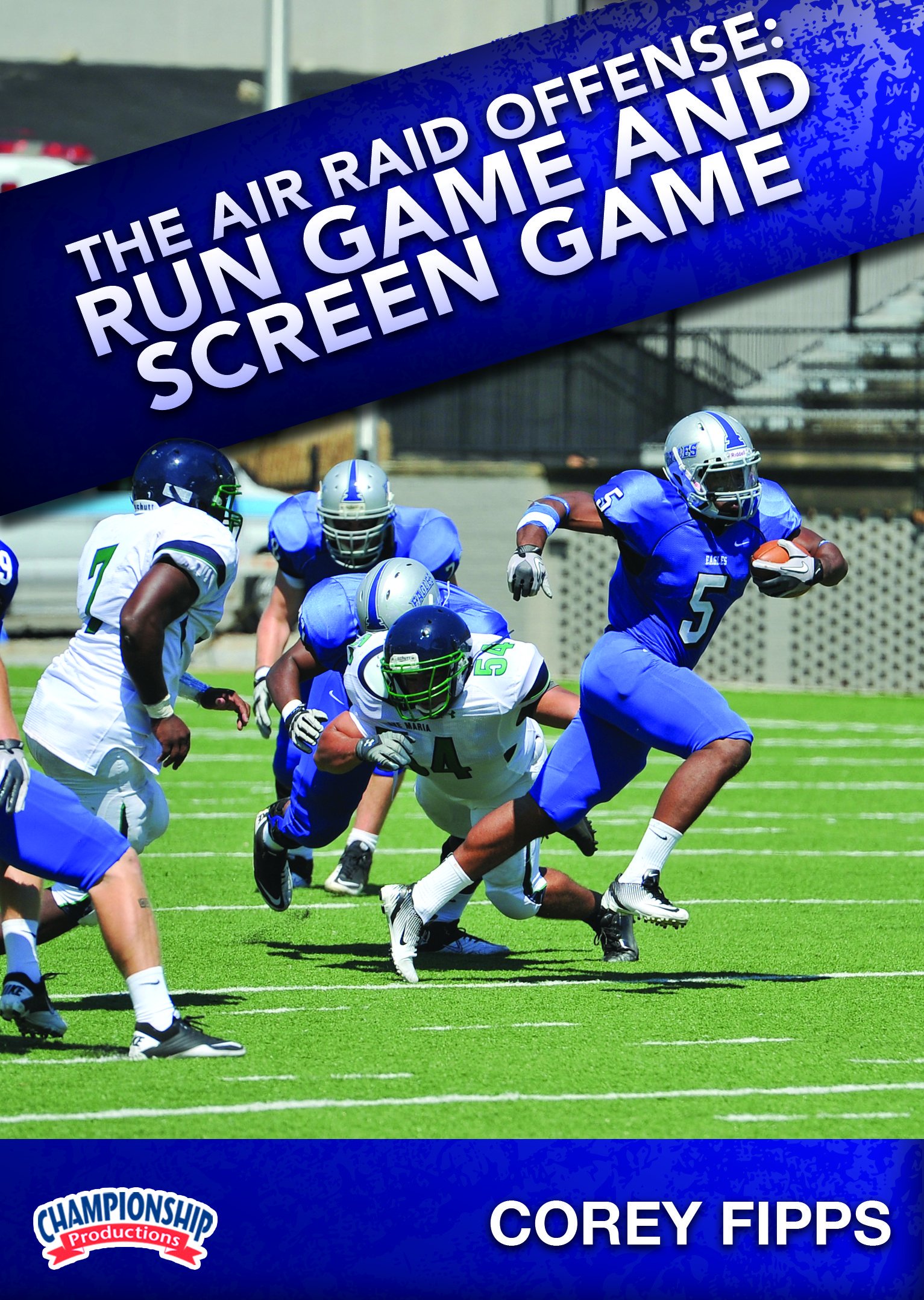 The Air Raid Offense: Complete Guide to Run Game & Screen Game Plays for Football Coaches & Players – Perfect for Practice Drills & Game Strategies