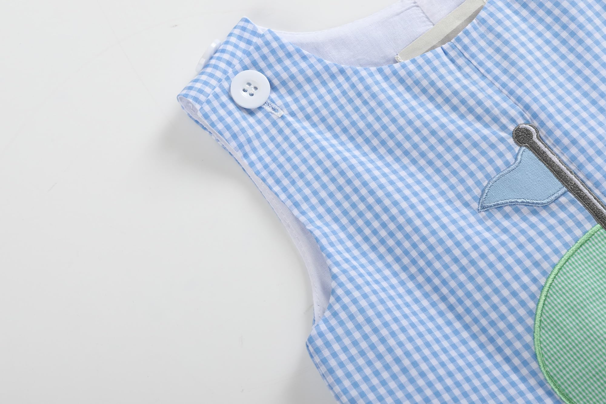 **Boys' Baby & Toddler Applique Shortall Overalls Romper - Cute & Comfortable Playwear for Summer, Outings & Casual Wear**