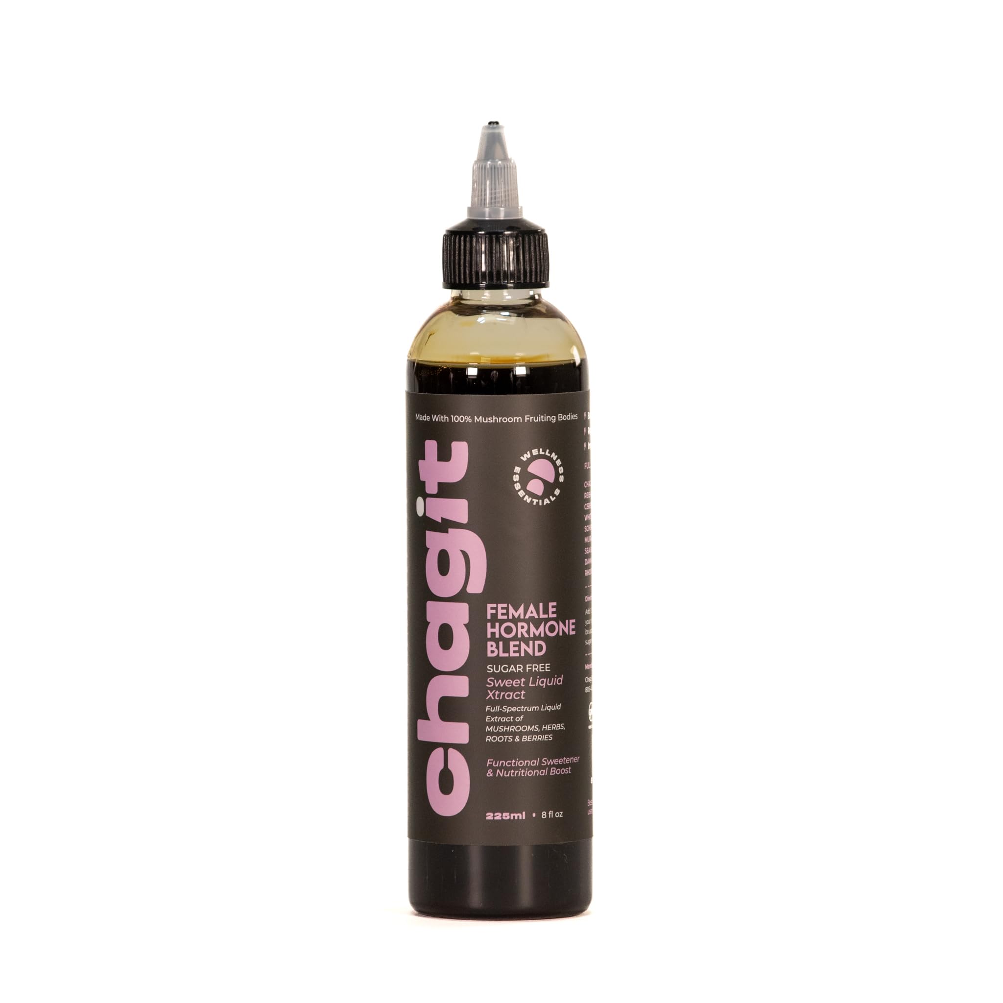 SLX Female Hormone Balance Supplement - Full-Spectrum Liquid Extract with Chaga, Reishi, Ginseng & Adaptogenic Herbs - Natural PMS & Menopause Support - Promotes Mood, Energy & Vitality - Perfect for Daily Wellness Routine & Stress Relief