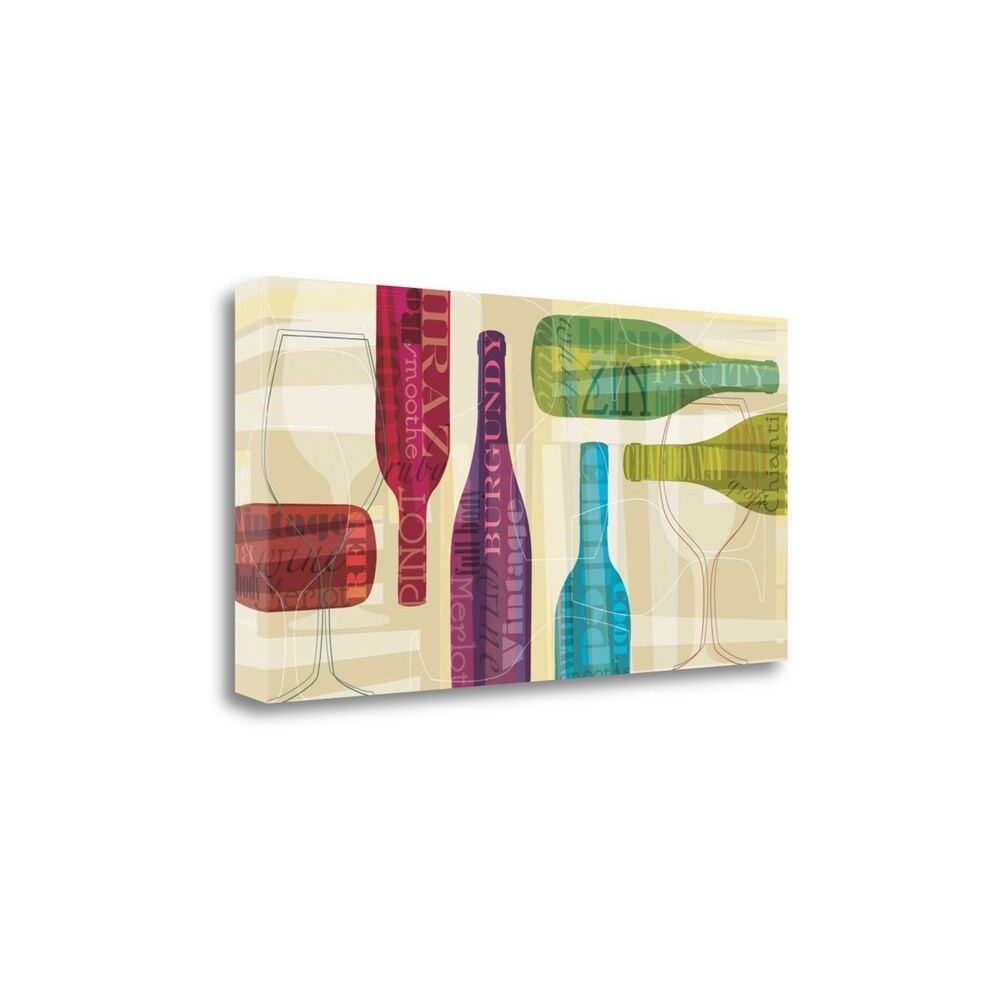 All Bottled Up by Tandi Venter - Premium Fine Art Giclee Print on Gallery Wrapped Canvas - Ready to Hang Wall Art - Perfect for Living Room, Bedroom & Office Decor