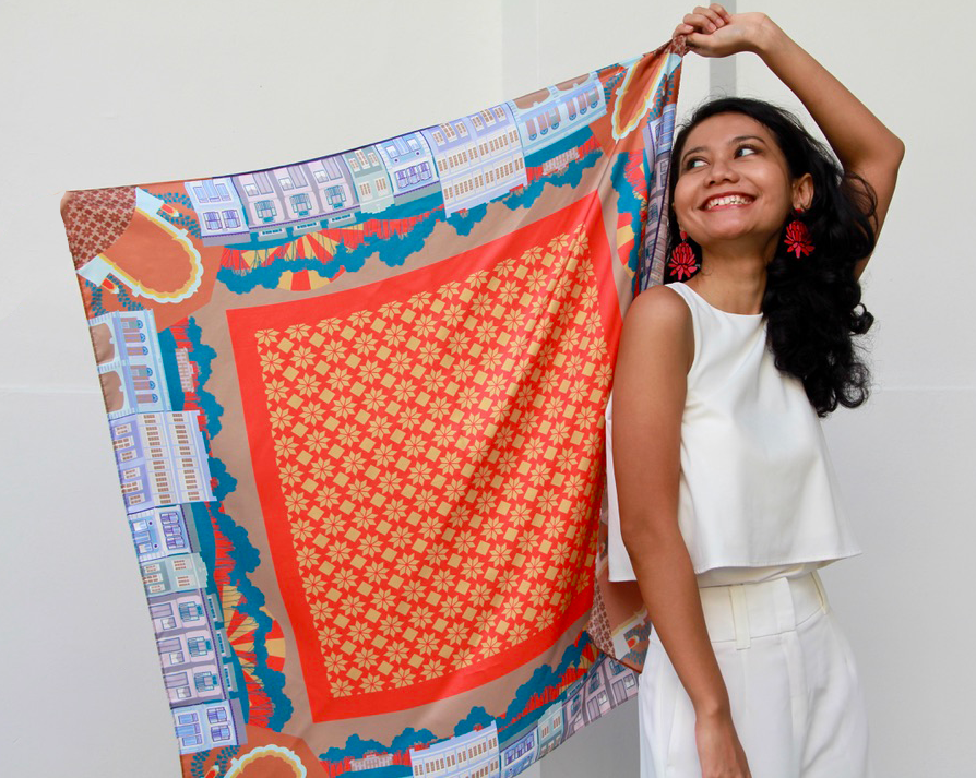 Elegant Silk Scarf for Women - Soft & Lightweight Foothill Collection - Perfect for Office, Parties & Special Occasions