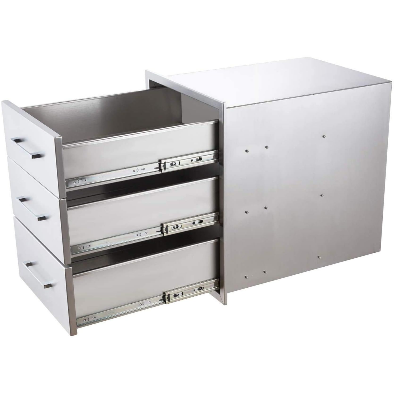 Stainless Steel Outdoor Kitchen Access Drawers - 14