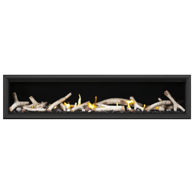 Napoleon Vector 74 Linear Direct Vent Gas Fireplace - LV74N | Modern Home Heating Solution for Living Rooms & Patios