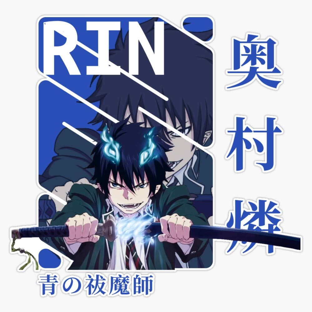 Blue Exorcist Rin Okumura Anime Vinyl Sticker Decal - 5