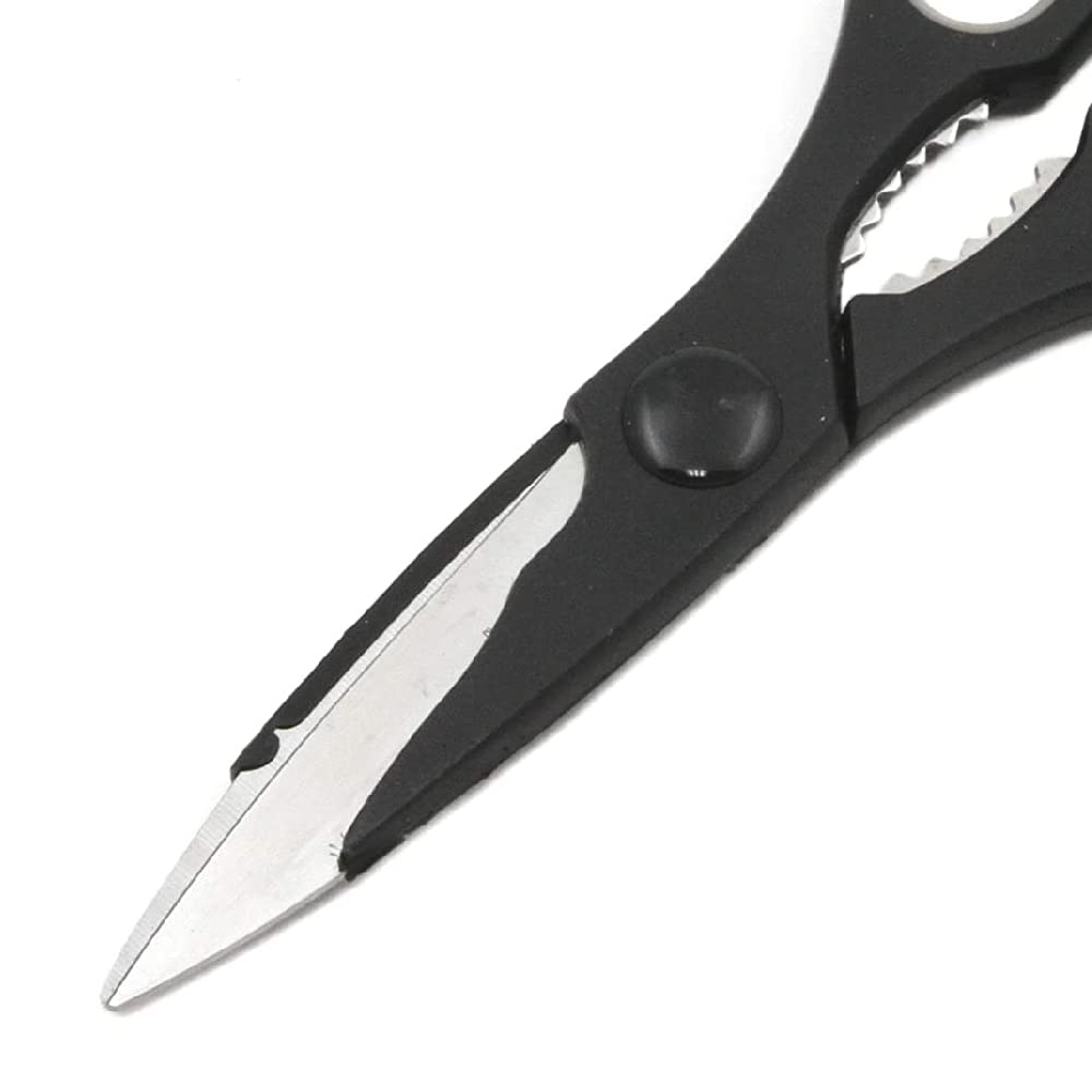 Premium Stainless Steel Kitchen Shears - Heavy Duty Cooking Scissors for Cutting Meat, Poultry, Herbs & Vegetables - Perfect for Meal Prep, Butchering & Food Processing