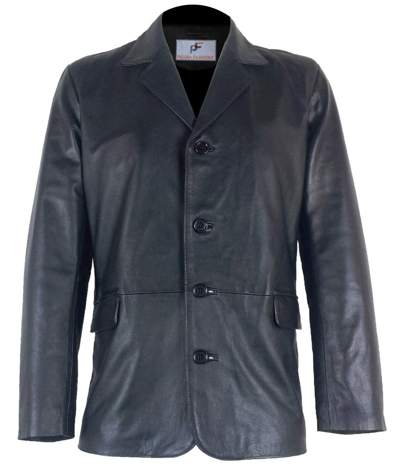 Premium Genuine Leather Jackets for Men – Stylish & Durable Men's Fashion Outerwear – Perfect for Casual Wear, Motorcycle Riding & Winter Protection
