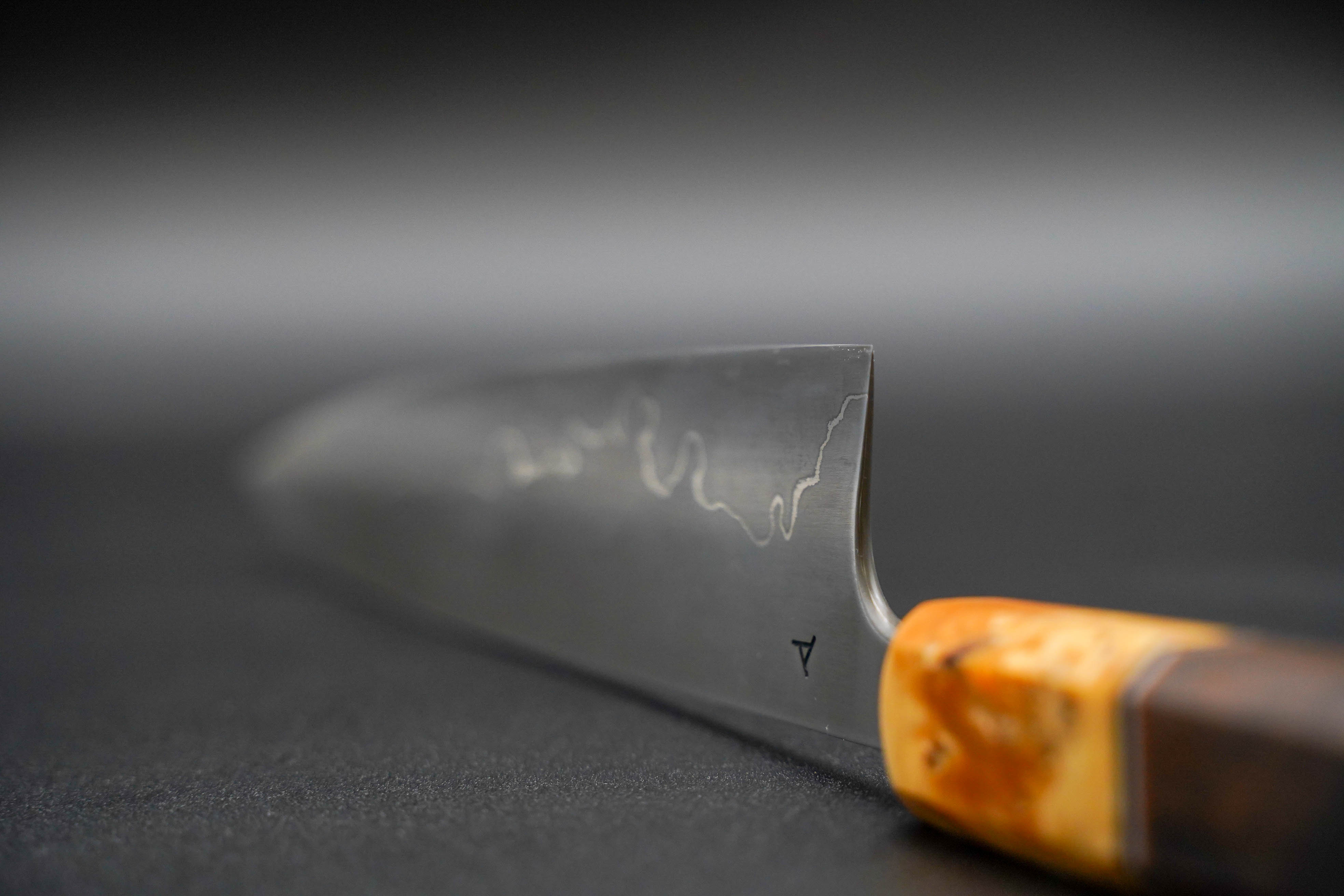 Jamison Chopp 180mm Spicy White Funayuki Japanese Kitchen Knife - Perfect for Sushi, Sashimi & Precision Vegetable Cutting
