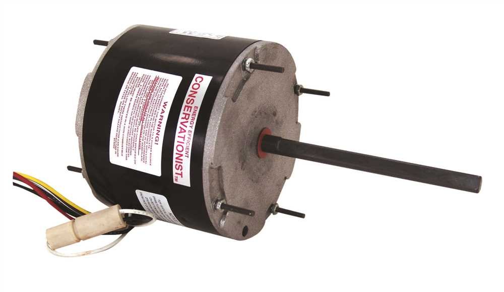 FEH1076SF Condenser Fan Motor - Replacement HVAC Motor for AC Units, Heat Pumps & Refrigeration Systems - Durable Cooling System Component for Home & Commercial Use