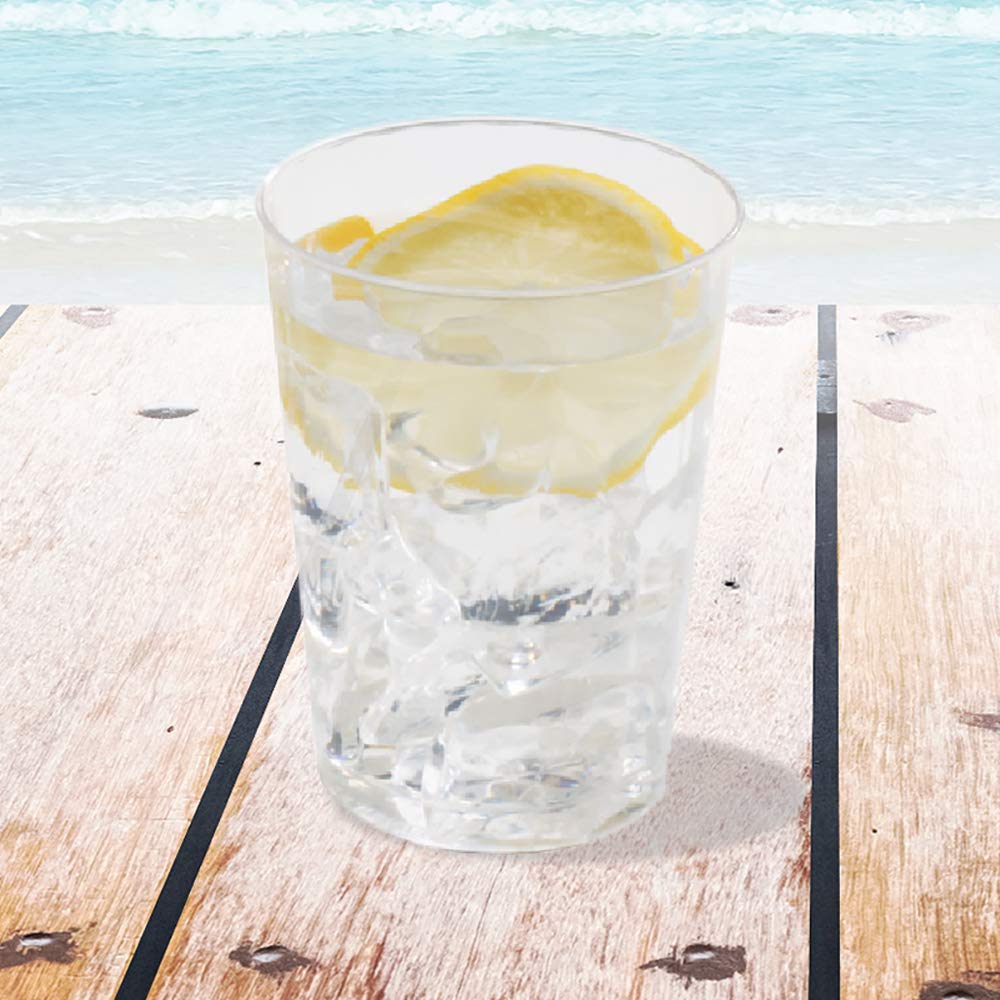 Clear 12 oz Plastic Tumblers - Case of 500 | BPA-Free Disposable Cold Drink Cups for Parties, Restaurants & Events | WNA T12 Bulk Drinkware