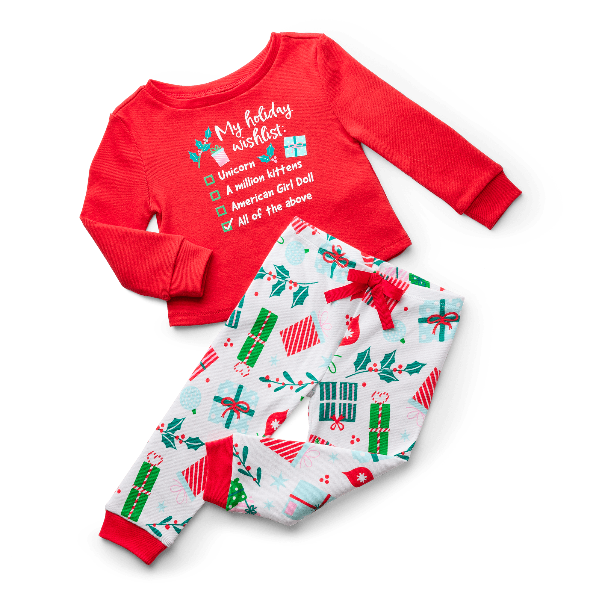 Cozy Holiday Pajamas for Girls - Soft Christmas PJ Sets for Kids - Perfect for Family Photos & Festive Sleepovers