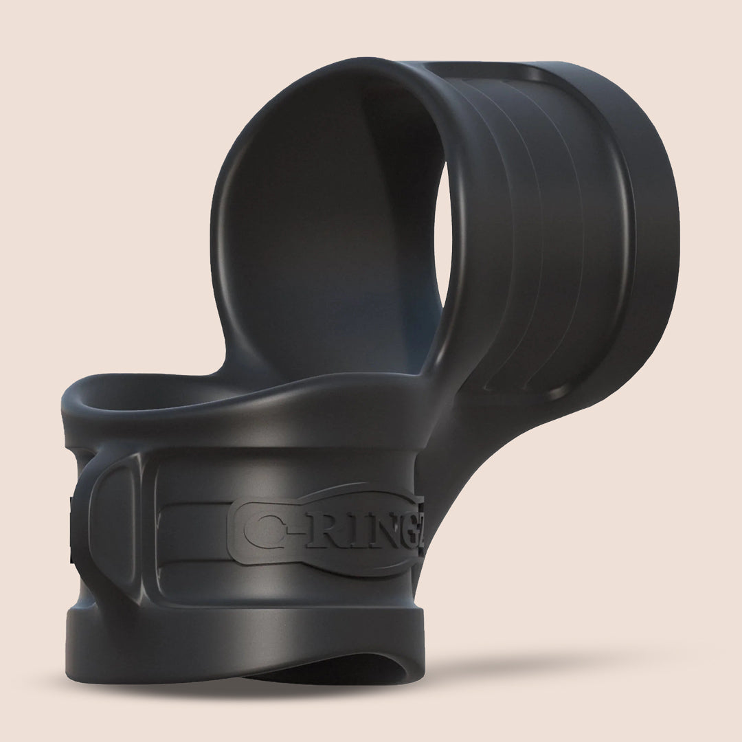 Fantasy C Ringz Mr. Big C—ck Ring and Ball Stretcher | Silicone Cock Ring for Men | Enhances Pleasure & Blood Flow | Perfect for Couples Play & Solo Masturbation