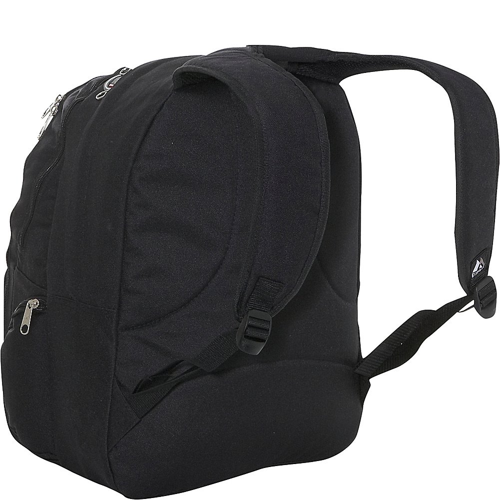 Everest Luggage Black Laptop Backpack - Durable, Lightweight, One Size - Perfect for Work, Travel & School