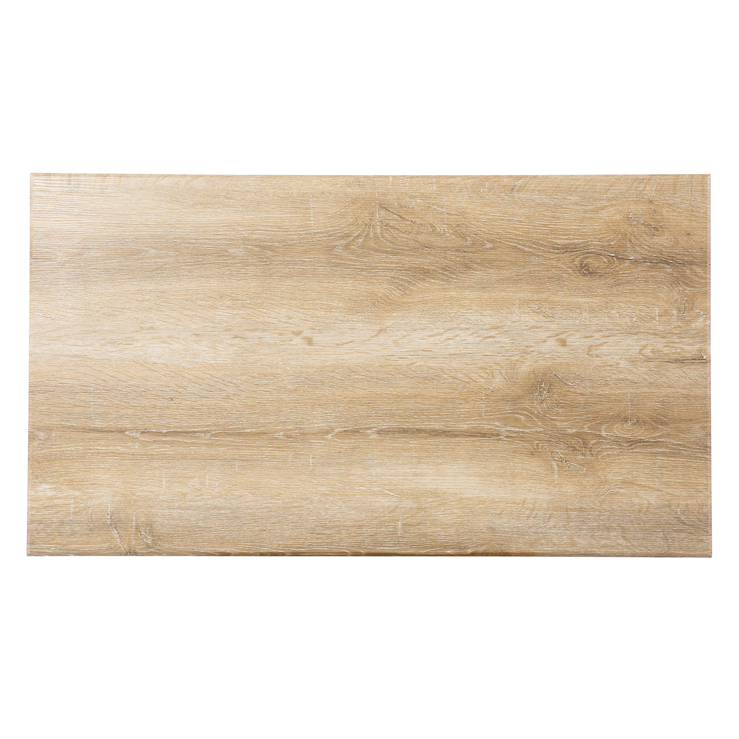 SEI Furniture Markworth Coffee Table - Natural Wood Finish, Standard Size for Living Room, Perfect for Home Decor & Entertaining Guests